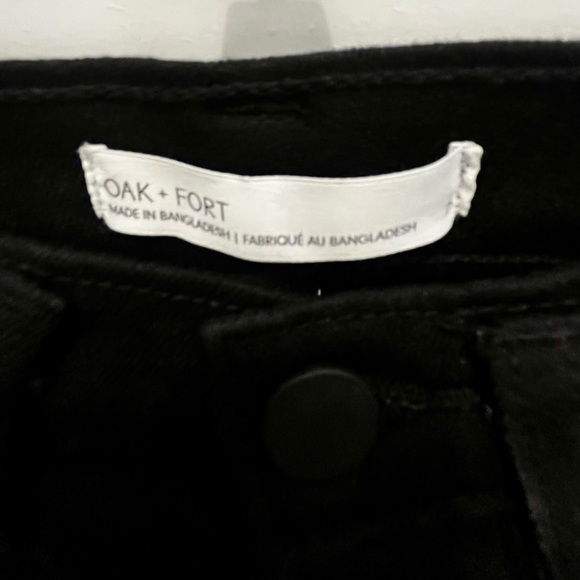 NWT Oak + Fort skinny high rise jeans - Picture 3 of 3